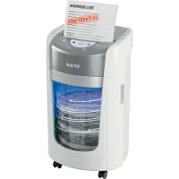 Leitz IQ OptiMax HomeOffice Dokumentförstörare 6 ark Mikrosnitt, Partikelsnitt P-5 15 l
