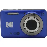 Kodak PIXPRO FZ55, 16 MP, 4608 x 3456 pixlar, CMOS, 5x, Full HD, Blå