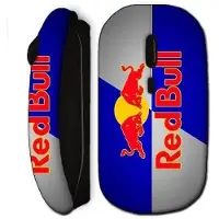 MANIACASE Souris Sans Fil Redbull Noir