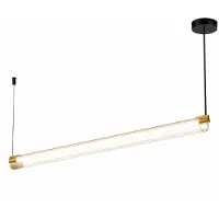 Wever & Ducre Hänglampa Finelle 1.0, dimbar, Creme / bärnsten, Vardagsrum / matsal, Glas, Modern, Pendellampa