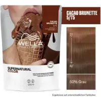 Wella Supernatural Color 5/75 Cacao Brunette Professionell hårfärgning 120 g
