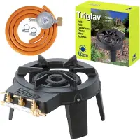 Meva TRIGLAV 9kW 3-brännare industriell gasspis