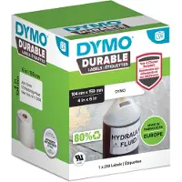 Dymo Etikettrulle 159 x 104 mm Polypropenfilm Vit 200 st Permanent 2112287 Universaletiketter, Adressetiketter