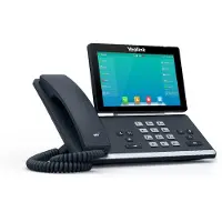 Yealink SIP-T57W - VoIP-telefon - med Bluetooth interface med nummerpresentation - IEEE 802.11a/b/g/n/ac (Wi-Fi) / Bluetooth 4.2 - 3-riktad samtalsförmåg - SIP, SIP v2, SRTP - klassiskt grå