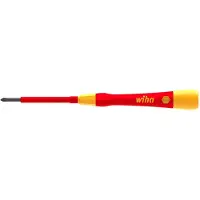 Wiha 42380 42380 Elektriker, VDE, Elektronik och finmekanik Stjärnskruvmejsel PH 1 Klinglängd: 65 mm
