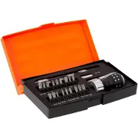 Facom 808050s22 Kort spärrskruvmejselset (22 delar)