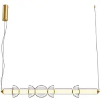 Maytoni Pendellampa Cosmo, Mässing / guld, Vardagsrum / matsal, Metall, Modern
