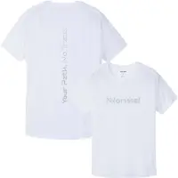 Nnormal - Vandringskläder dam - Race T-Shirt 02 W White för Unisex - Storlek L - Vit