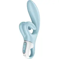 Satisfyer Touch Me Rabbitvibrator - Blå - Blå