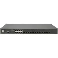 LevelOne Switch 8x GE GTL-2091 12xGSFP 19".