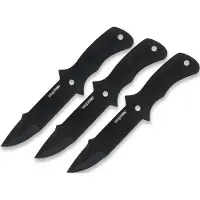Cold Steel 3st Kastkniv Drop Point med Fodral
