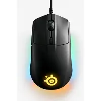 SteelSeries Rival 3 - Mus - optisk - 6 knappar - kabelansluten - USB
