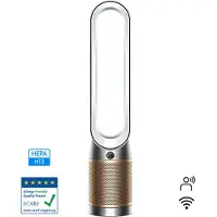Dyson Purifier Cool Formaldehyde - Bladlös kylfläkt/renare - golvstående - vit/guld