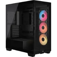 Corsair Geh Midi 3500X RSR ARGB Midi-Tower Datorchassi, Datorchassi GAMER Svart