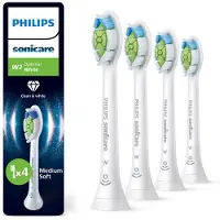 Philips Sonicare W2 Optimal White HX6064 - extra tandborsthuvud - vit