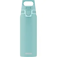 SIGG Shield One Glacier, Daglig användning, 0,75 ml, Fliplock, Rostfritt stål, Turkos, Vuxen