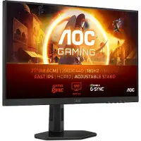 AOC G4 Q27G4XF, 68,6 cm (27), 2560 x 1440 pixlar, Quad HD, LED, 1 ms, Svart, Grå