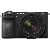 Sony a6700 ILCE-6700M - Digitalkamera - spegellöst - 26.0 MP - APS-C - 4 K / 119.88 fps - 7.5x optisk zoom E 18-135mm OSS lins - Wi-Fi, Bluetooth