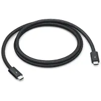 Apple Thunderbolt 5 Pro - Thunderbolt-kabel - USB-C (hane) till USB-C (hane) - USB4 / Thunderbolt 3 / Thunderbolt 4 / Thunderbolt 5 / DisplayPort 2.1 - 1 m - passiv, stöd för kedjekoppling - svart