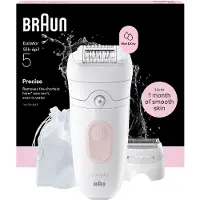 Braun Silk·épil 5 5-041 epilator 28 pincetter MicroGrip, vit