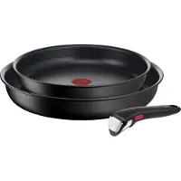 Tefal Ingenio Eco Resist stekpannor, 3 delar