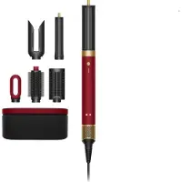 Dyson Airwrap Co-Anda2x Multi-Styler Och Hårfön - Straight+Wavy (Red Velvet/Gold)