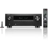 Denon AVCX3800HBKE2- 8K - HDR - 9,4 kanaler - 9 x 105 Watt - svart