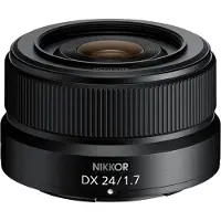 Nikon NIKKOR Z DX 24mm f/1.7, Vidvinkelobjektiv, 9/8, Z
