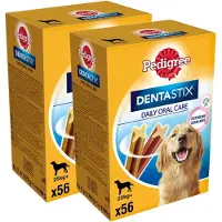 Pedigree Denta Stix hundgodis Maxi 26–44 kg vuxen, nötkött, kyckling 2,16 kg