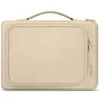 Tech-Protect Basic Bag för 13-14" bärbar dator - beige
