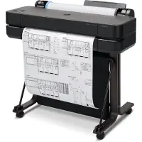 HP largeformatprinter - DesignJet T630 - 2025 Edition - 24" - Color Inkjet - 2400 x 1200 dpi - 4-farvet