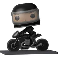 Funko POP! Dc Comics Batman Filmer: Selina Kyle-figuren På Motorcykel