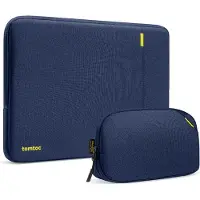 Tomtoc Defender-A13 Fodral för bärbar dator + 14" fodral Set (Marinblå)