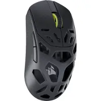 Corsair SABRE V2 PRO - Mus - optisk - 5 knappar - kabelansluten, trådlös - USB, 2.4 GHz - svart