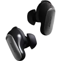 Bose QuietComfort Ultra Earbuds - 2nd Gen - True wireless-hörlurar med mikrofon - inuti örat - Bluetooth - aktiv brusradering - ljudisolerande - svart