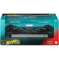 Hot Wheels Bilar - 2-pack - F1 Racing Premium - 1:64 - Mercedes - - One Size - Bil