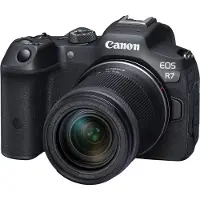 Canon EOS R7 - Digitalkamera - spegellöst - 32.5 MP - 4 K / 60 fps - 8.3x optisk zoom RF-S 18-150 mm F3,5-6,3 IS STM objektiv - Wi-Fi, Bluetooth