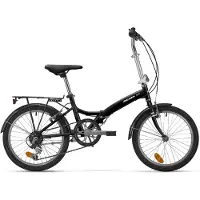 ATALA Zeno 20 hopfällbar cykel, 6 år, svart