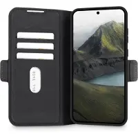 dbramante1928 Oslo Pro - Vikbart fodral för mobiltelefon - polyuretan (PU), plast - svart - för Samsung Galaxy A16, A16 5G
