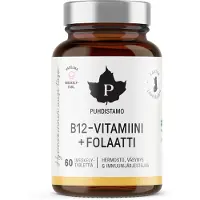 Puhdistamo Reningscenter Vitamin B12 + folat sugtabletter, 60 st