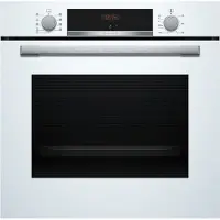 Bosch Serie | 4 HBA534BW3 - Ugn - inbyggd - fördjupning - bredd: 56 cm - djup: 55 cm - höjd: 58.5 cm - med självrengöring - Klass A+ - vit