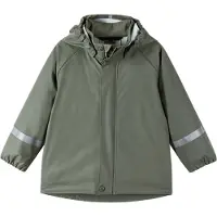 Reima Kids' Raincoat Lampi Greyish Green 8920