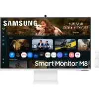 Samsung S32FM801UU LED-skärm EEK F (A - G) 81.3 cm (32 tum) 3840 x 2160 pixel 16:9 4 ms HDMI, USB 2.0, USB-C, WiFi, Bluetooth VA LED