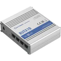 Teltonika RUTX10 industrirouter Wi-Fi 5, dubbelband, 4-portars Gigabit Ethernet