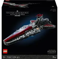 LEGO Star Wars Venator-Class Republic Attack Cruiser 75367 Byggset (5 374 delar)