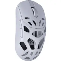 Corsair SABRE V2 PRO - Mus - optisk - 5 knappar - kabelansluten, trådlös - 2.4 GHz, Bluetooth - trådlös USB-mottagare - vit