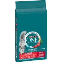Purina One En Steril Nötkött Kattmat 9.75kg