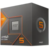 AMD Ryzen 5 8600G-processor, 6 kärnor, 12 trådar, 4,3–5 GHz