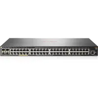 HP HPE Aruba 2930F 48G PoE+ 4SFP+ - Switch - L3 - Administreret - 48 x 10/100/1000 (PoE+) + 4 x 1 Gigabit / 10 Gigabit SFP+ (uplink) - monterbar på stativ - PoE+ (370 W)