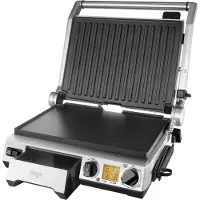 Sage SGR840BSS4EEU1 the Smart Grill Pro - Grill/smörgåsgrill - 2.4 kW - borstat rostfritt stål